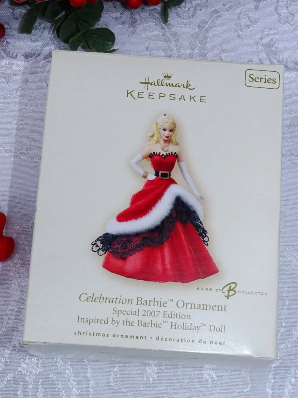Hallmark Celebration Barbie Ornament - Special 2007 Edition